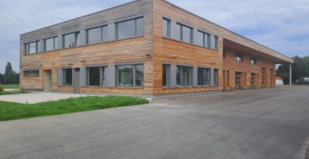 Aussenansicht des neuen Betriebshofes